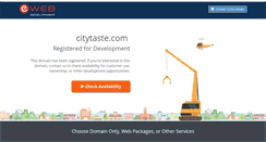 Desktop Screenshot of citytaste.com